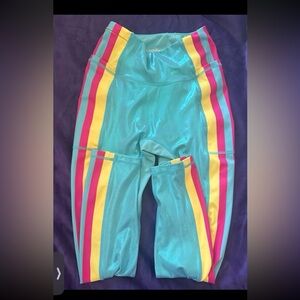 Crowned Athletics “Barbie” Leggings NWOT size Small sold out online!